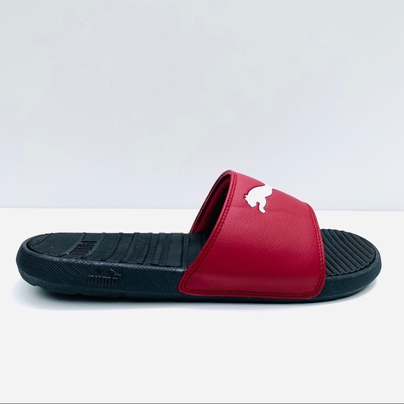 PUMA Cool Cat Men's Black, Rhubarb & White - Picture 4 of 8